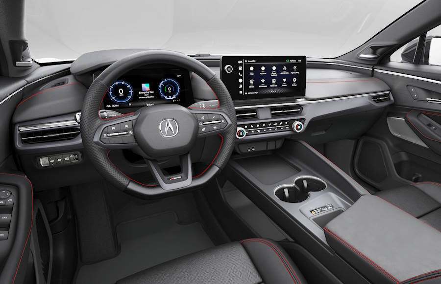 Салон кроссовера Acura ZDX