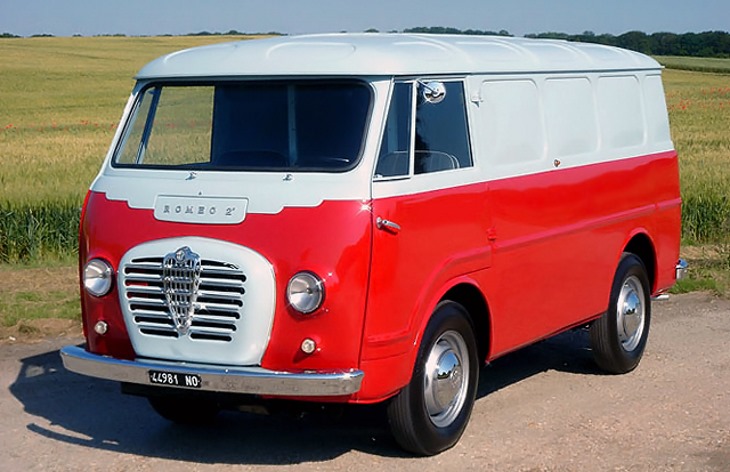 Фургон Alfa Romeo Romeo (T10), 1954–1967