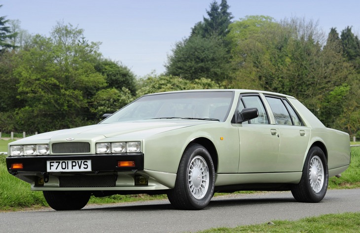 Седан Aston Martin Lagonda после рестайлинга, 1987–1990