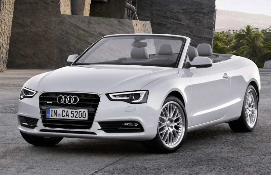 Кабриолет Audi A5 первого поколения после рестайлинга 2011 года