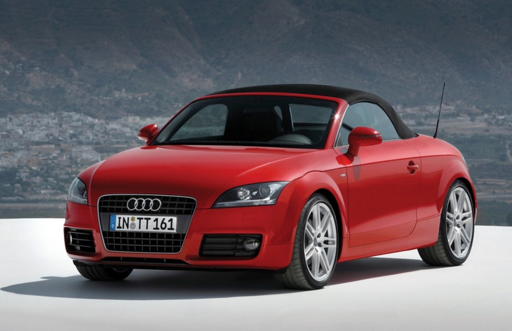 Родстер Audi TT второго поколения, 2007–2014
