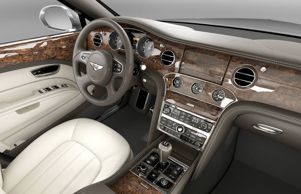 Салон седана Bentley Mulsanne