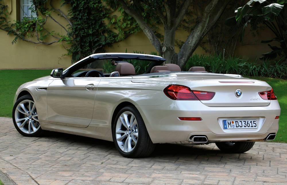 Кабриолет BMW 650i (F12)