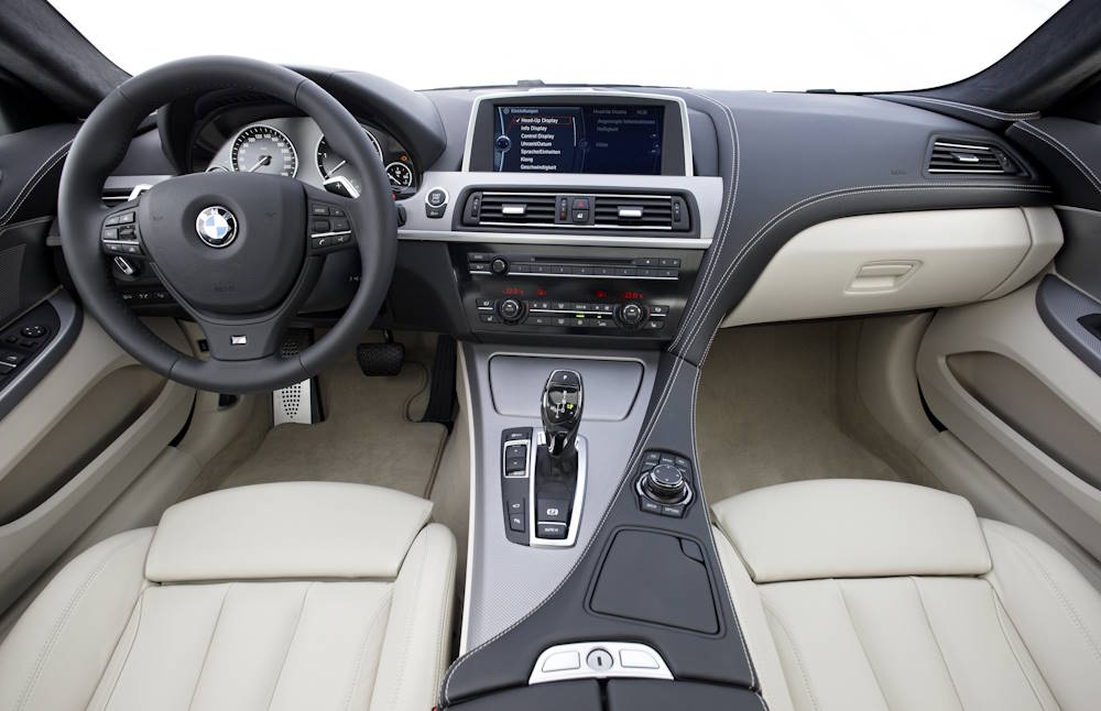 Салон купе BMW 6 серии