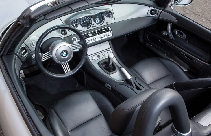 Интерьер родстера BMW Z8, 1999–2003