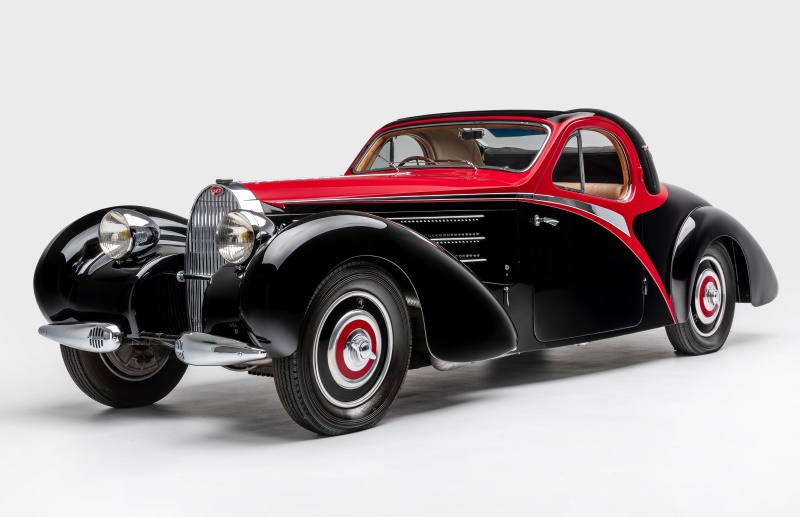 Автомобиль Bugatti Type 57C Atalante с кузовом Gangloff, 1939 год