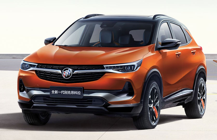 Кроссовер Buick Encore второго поколения