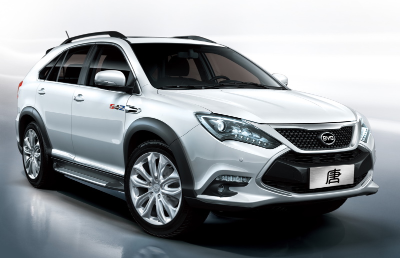 Кроссовер BYD Tang первого поколения