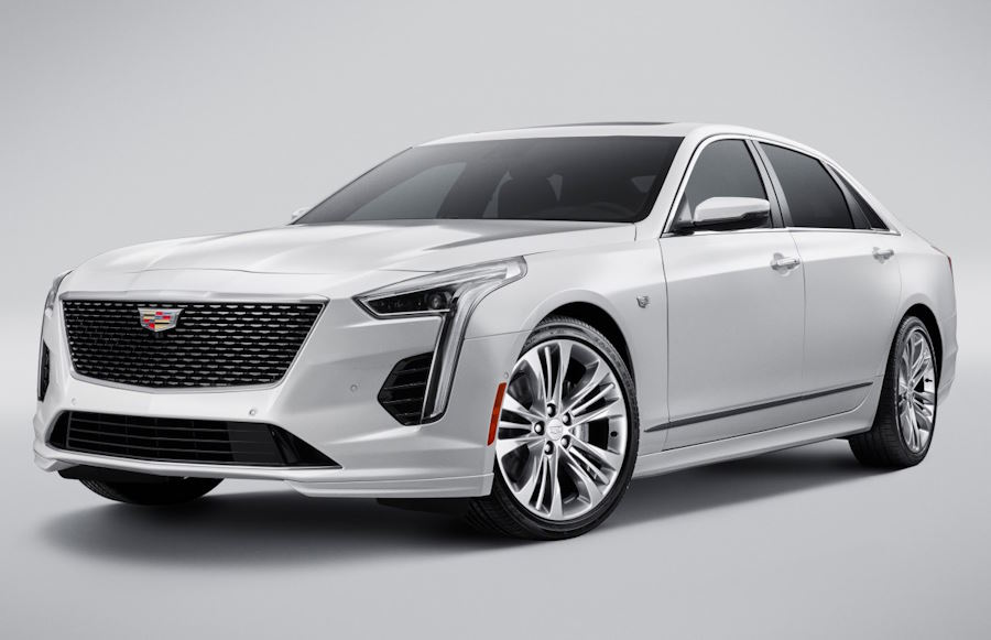 Седан Cadillac CT6 после рестайлинга