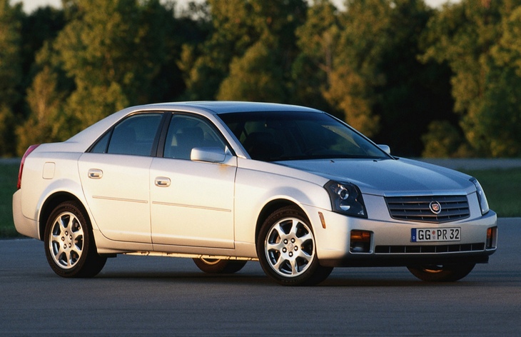 Седан Cadillac CTS первого поколения, 2002–2007