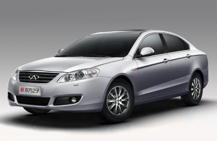 Седан Chery Easter после рестайлинга, 2012–2014