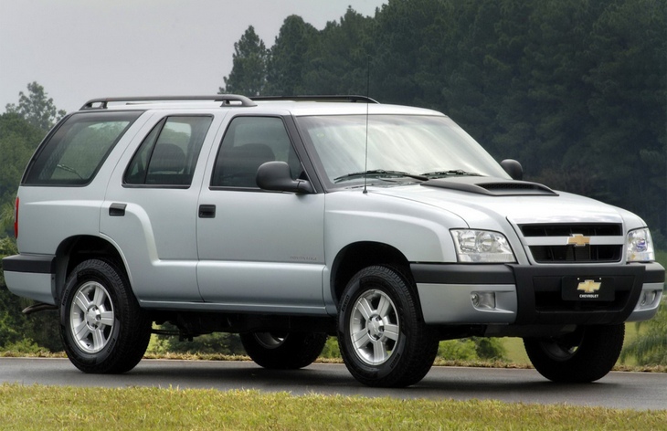 Chevrolet Blazer второго поколения (бразильская версия) после рестайлинга, 2008–2011
