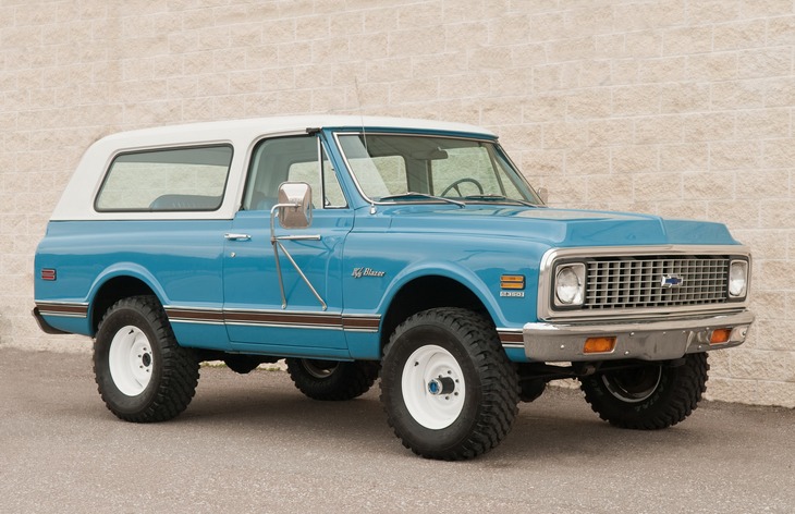 ����������� Chevrolet Blazer K5 ������� ���������, 1969�1972