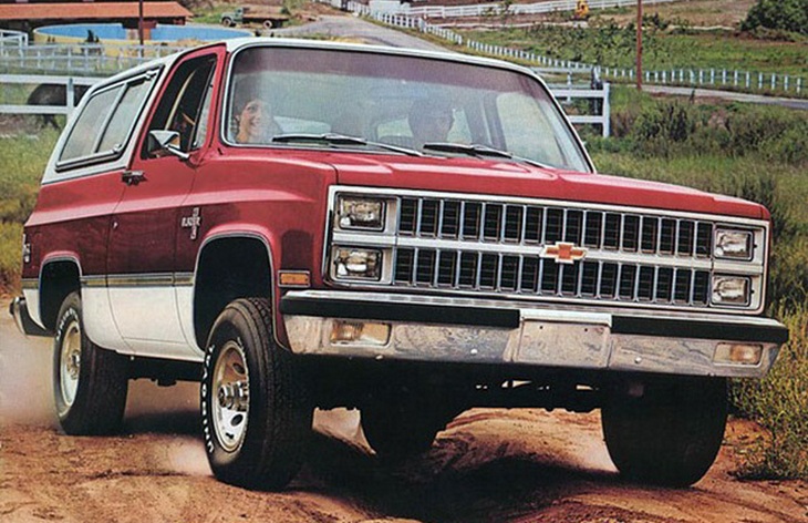 ����������� Chevrolet Blazer K5 ������� ���������, 1971�1991