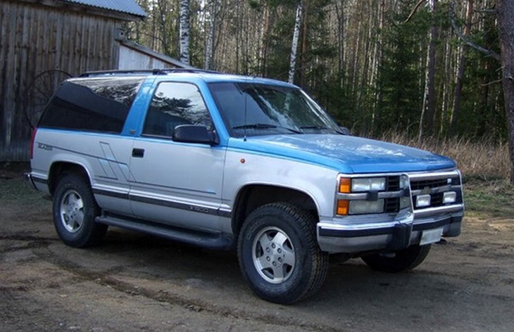 ����������� Chevrolet Blazer K5 �������� ���������, 1992�1994
