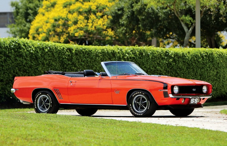 Кабриолет Chevrolet Camaro SS 396, 1969