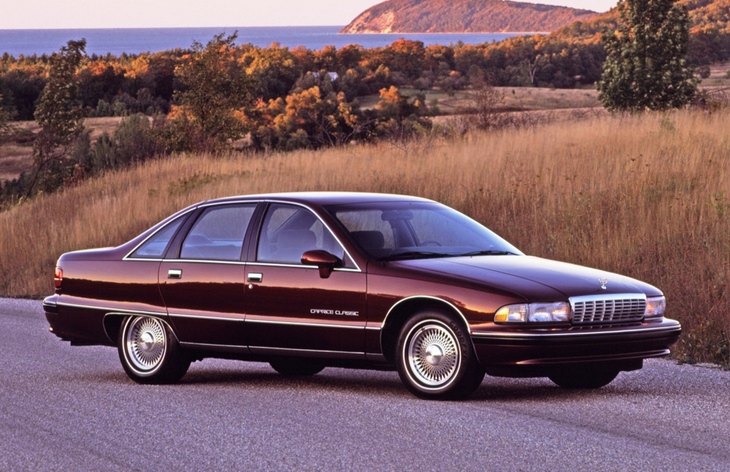 ����� Chevrolet Caprice ���������� ���������, 1990�1993