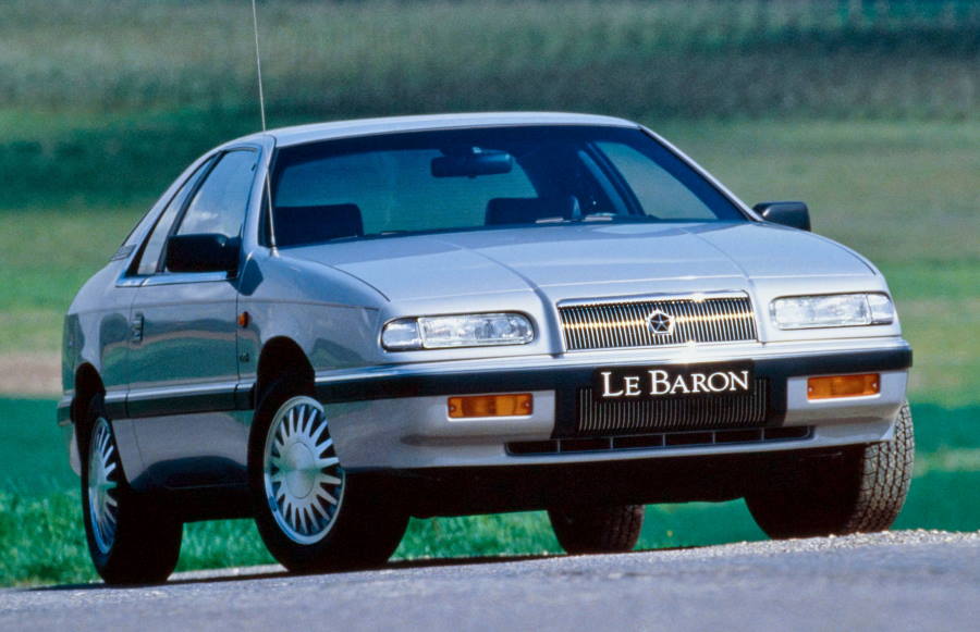 Купе Chrysler LeBaron после рестайлинга