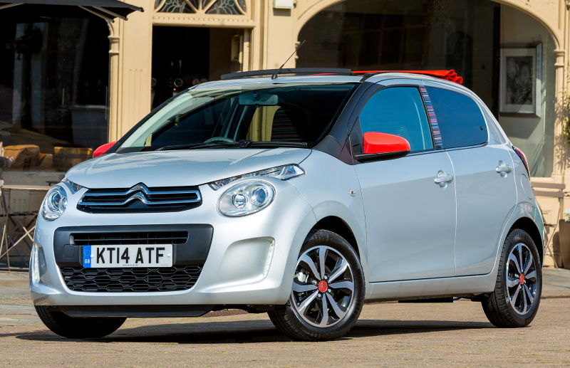Пятидверный хэтчбек Citroen C1 второго поколения