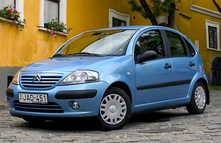 Хэтчбек Citroen C3 первого поколения, 2002–2009