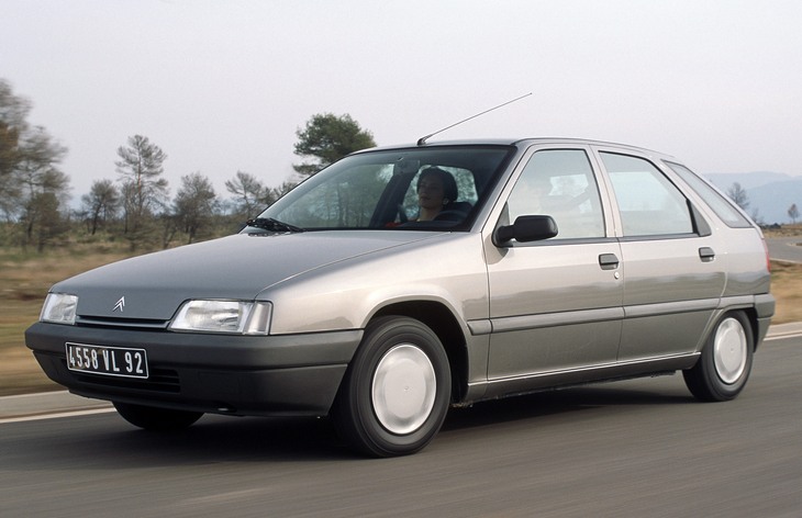 Пятидверный хэтчбек Citroen ZX, 1991–1998