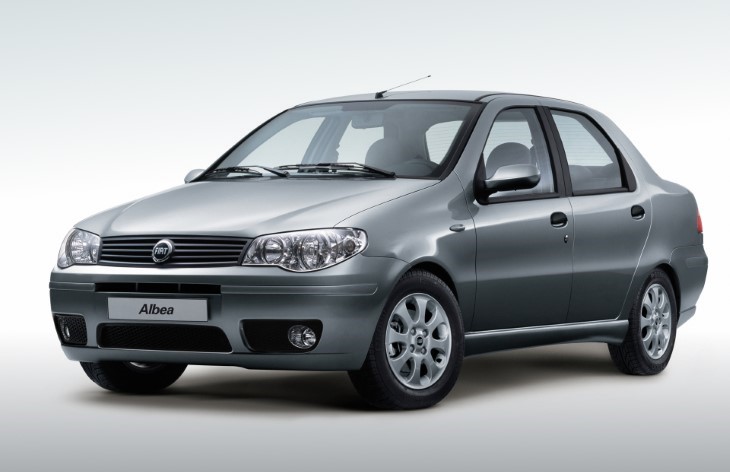 Седан Fiat Albea после рестайлинга, 2005–2012