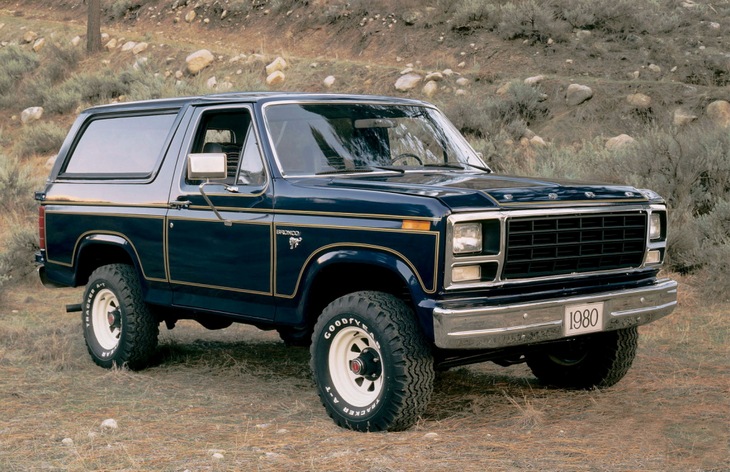 Внедорожник Ford Bronco третьего поколения, 1980–1986