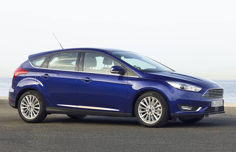 Хэтчбек Ford Focus третьего поколения после рестайлинга 2014 года