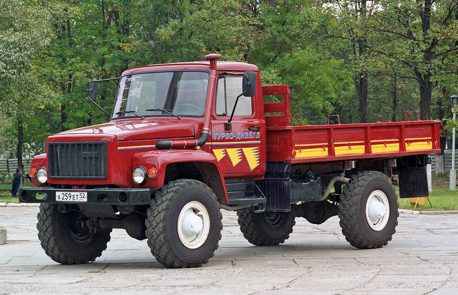 ГАЗ-3308 Садко раннего образца