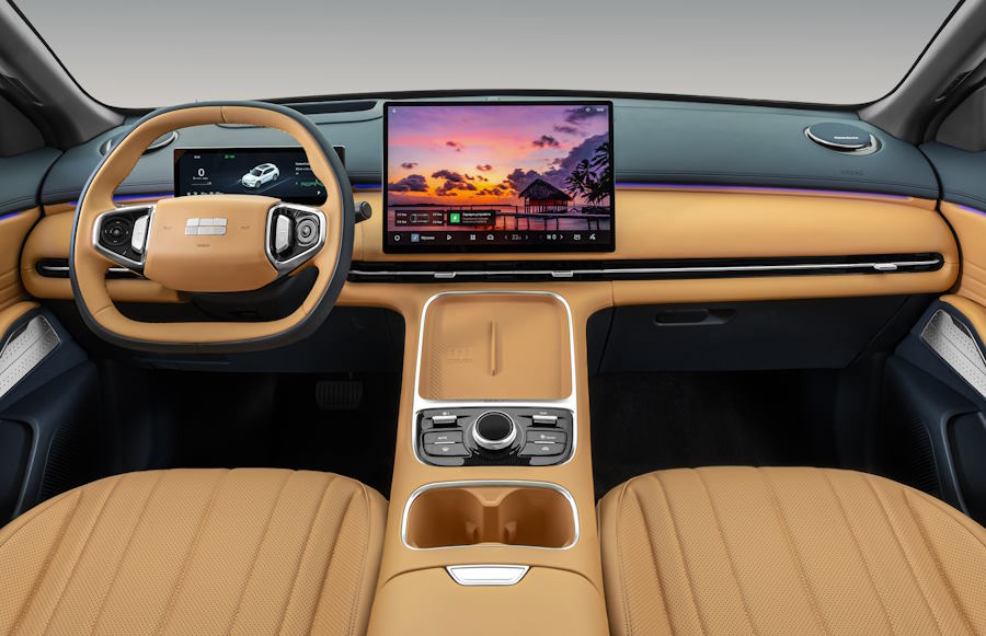 ����� ���������� Geely EX5 EM-i