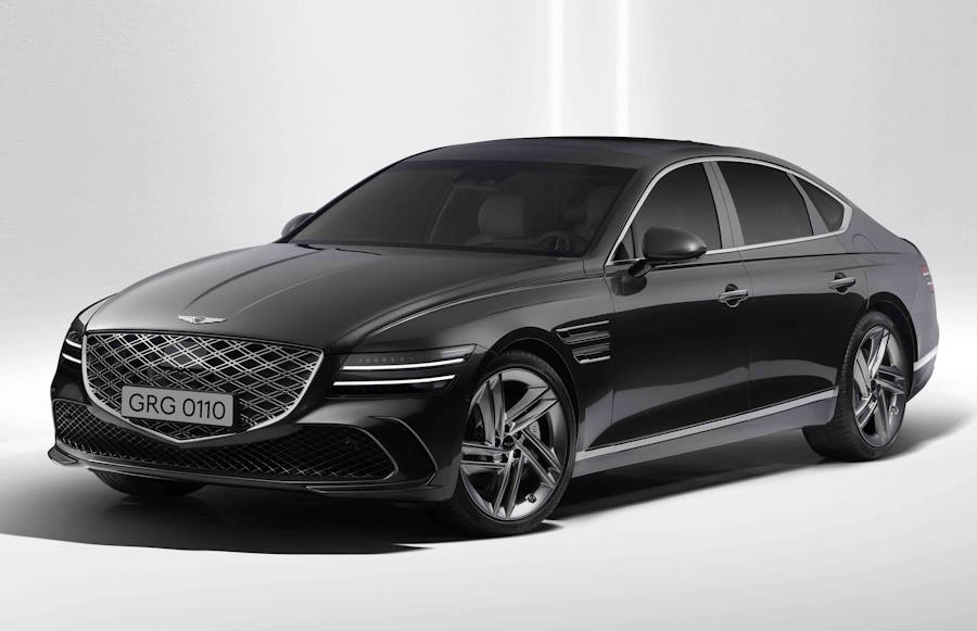 Седан Genesis G80 второго поколения