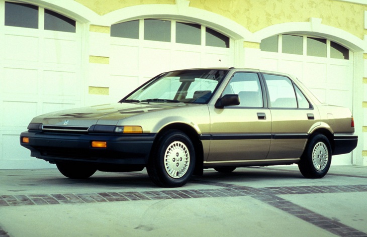 Седан Honda Accord третьего поколения, 1985–1989