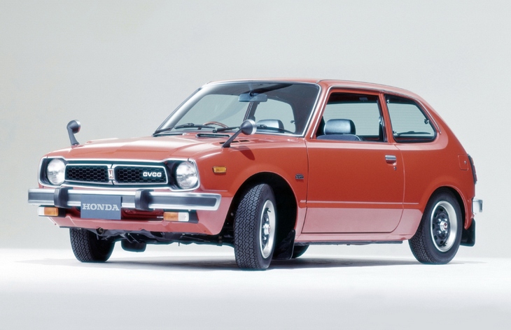 Трехдверный хэчтбек Honda Civic первого поколения, 1972–1979