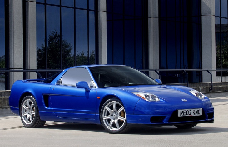 Купе Honda NSX после рестайлинга, 2002–2005