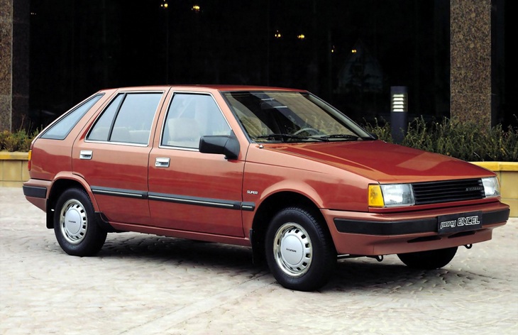 Хэтчбек Hyundai Pony третьего поколения, 1985–1990
