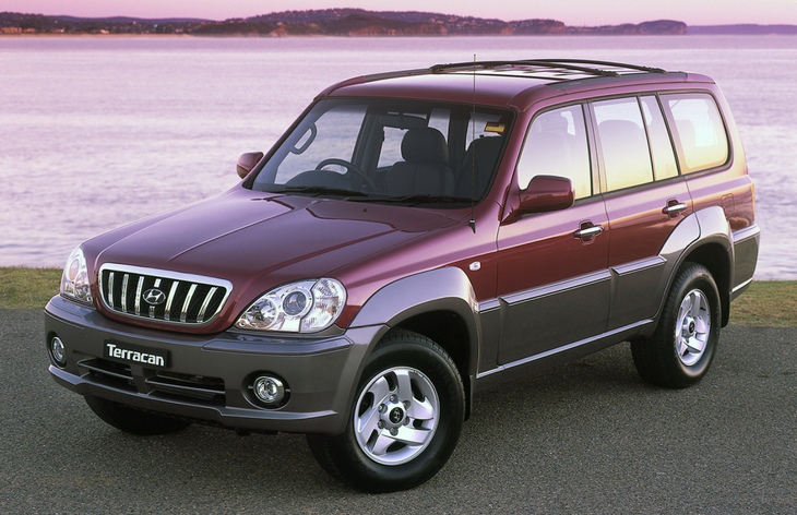 Внедорожник Hyundai Terracan, 2001–2006