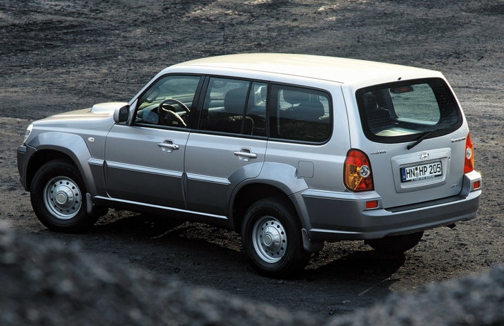 Внедорожник Hyundai Terracan, 2001–2006