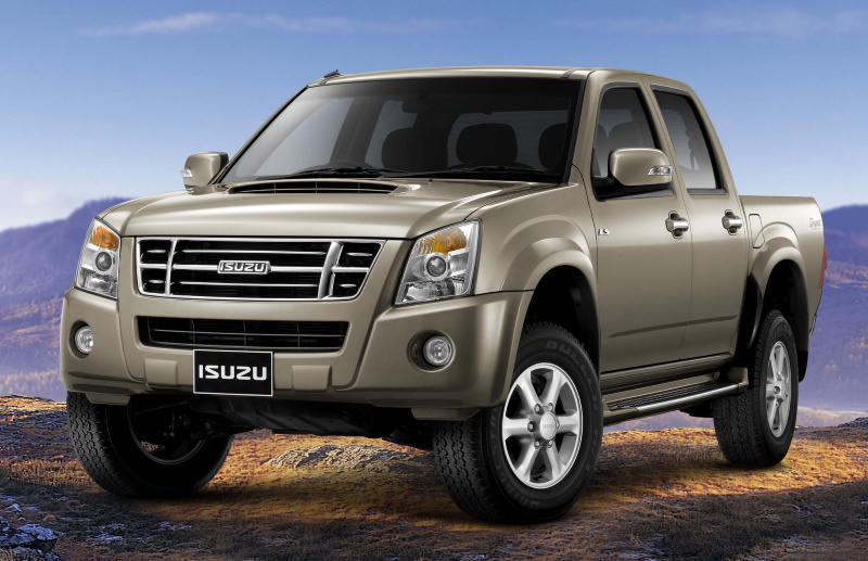 Пикап Isuzu D-Max первого поколения после рестайлинга 2006 года