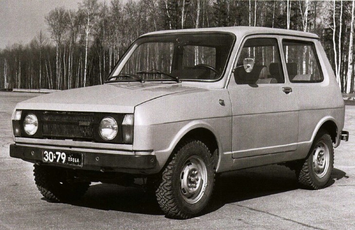 Автомобиль Иж-14, 1972