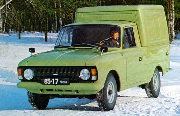 Фургон ИЖ-2715 после модернизации, 1982–1997
