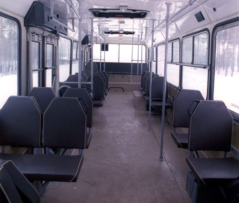 Салон автобуса КамАЗ-5262