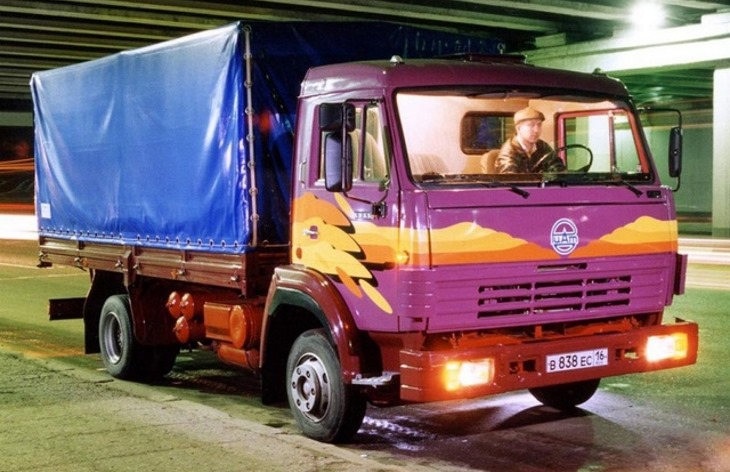 Опытный грузовик КамАЗ-РИАТ-5355, 1996 год
