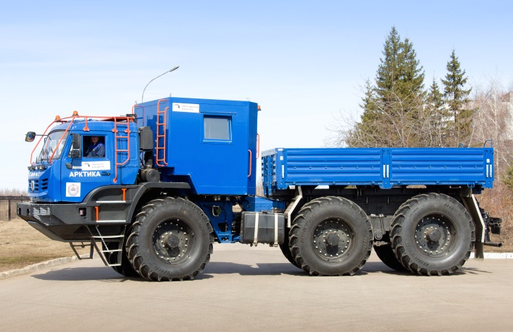 Снегоболотоход КамАЗ-6345 «Арктика»