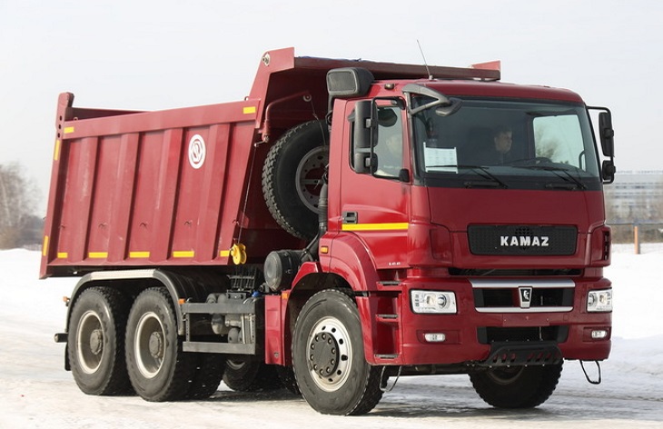 Самосвал КамАЗ-6580