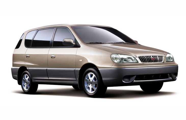 ������� Kia Carens ������� ���������, 1999�2002