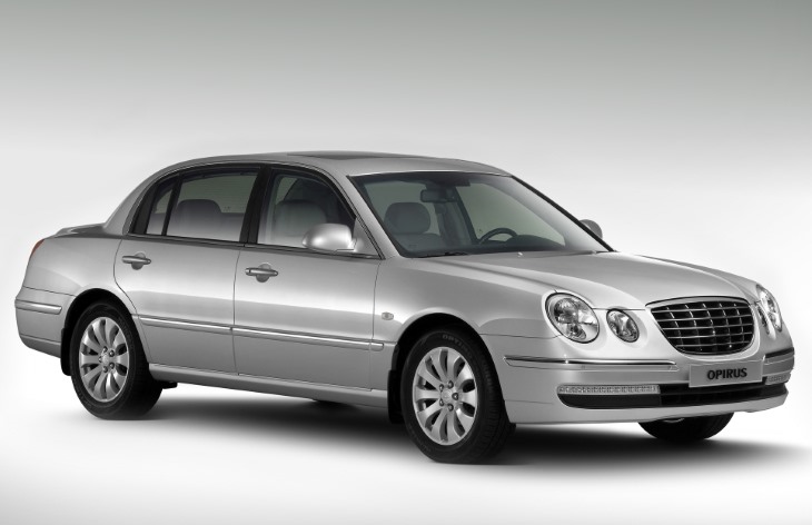 Седан Kia Opirus после рестайлинга, 2006