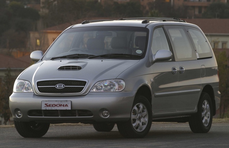 ������� Kia Sedona ������� ���������, 1998�2006