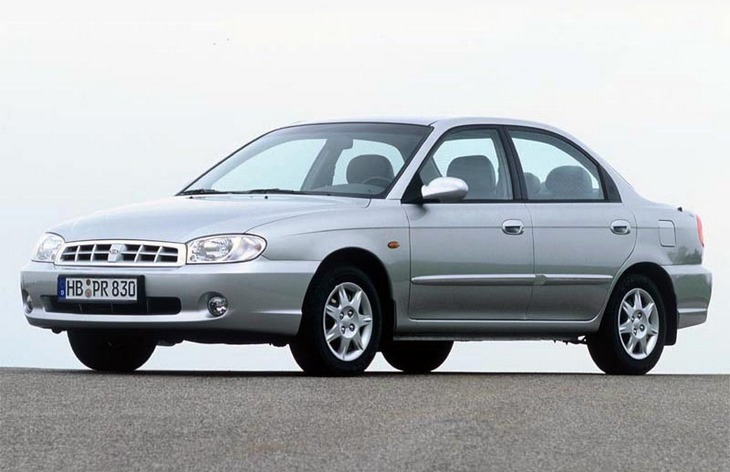 Седан Kia Sephia второго поколения, 1997–2003
