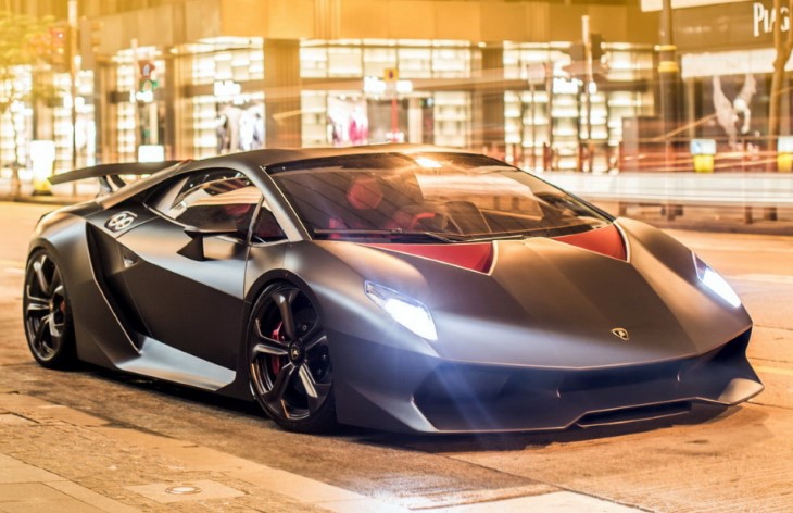 Купе Lamborghini Sesto Elemento