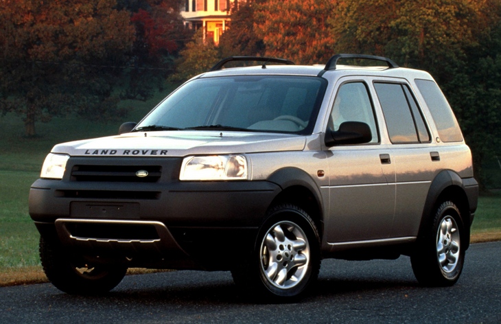 Пятидверный кроссовер Land Rover Freelander первого поколения, 1997–2004